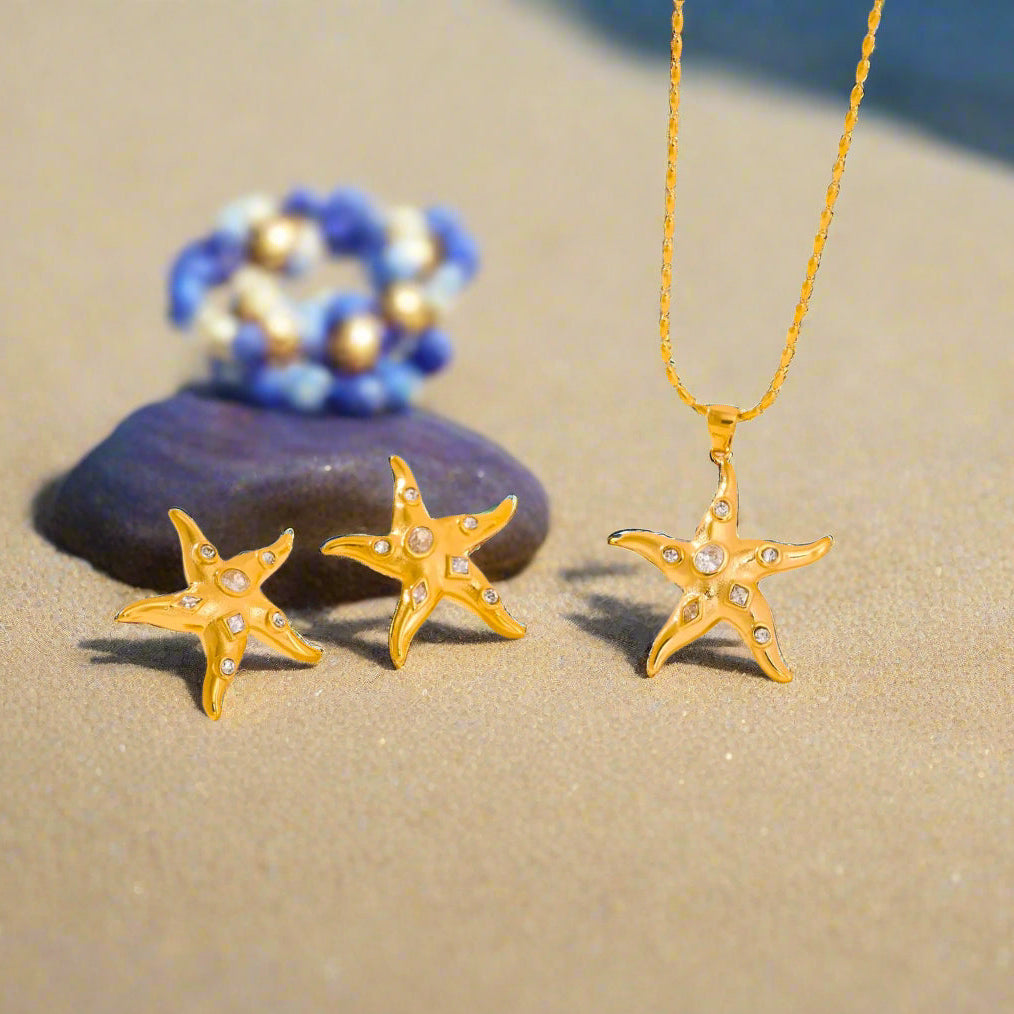 Maris Necklace - 18K Gold Plated image 2