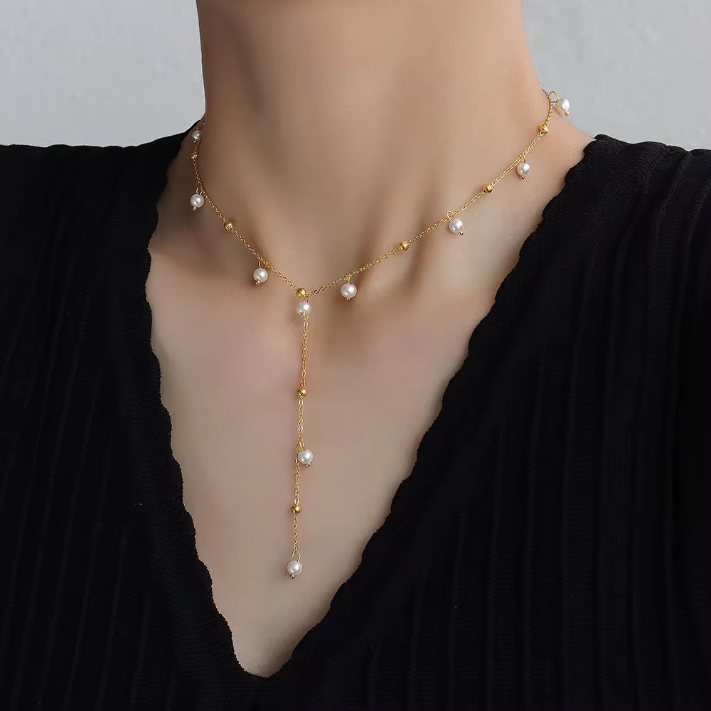 Melora Necklace - 18K Gold Plated
