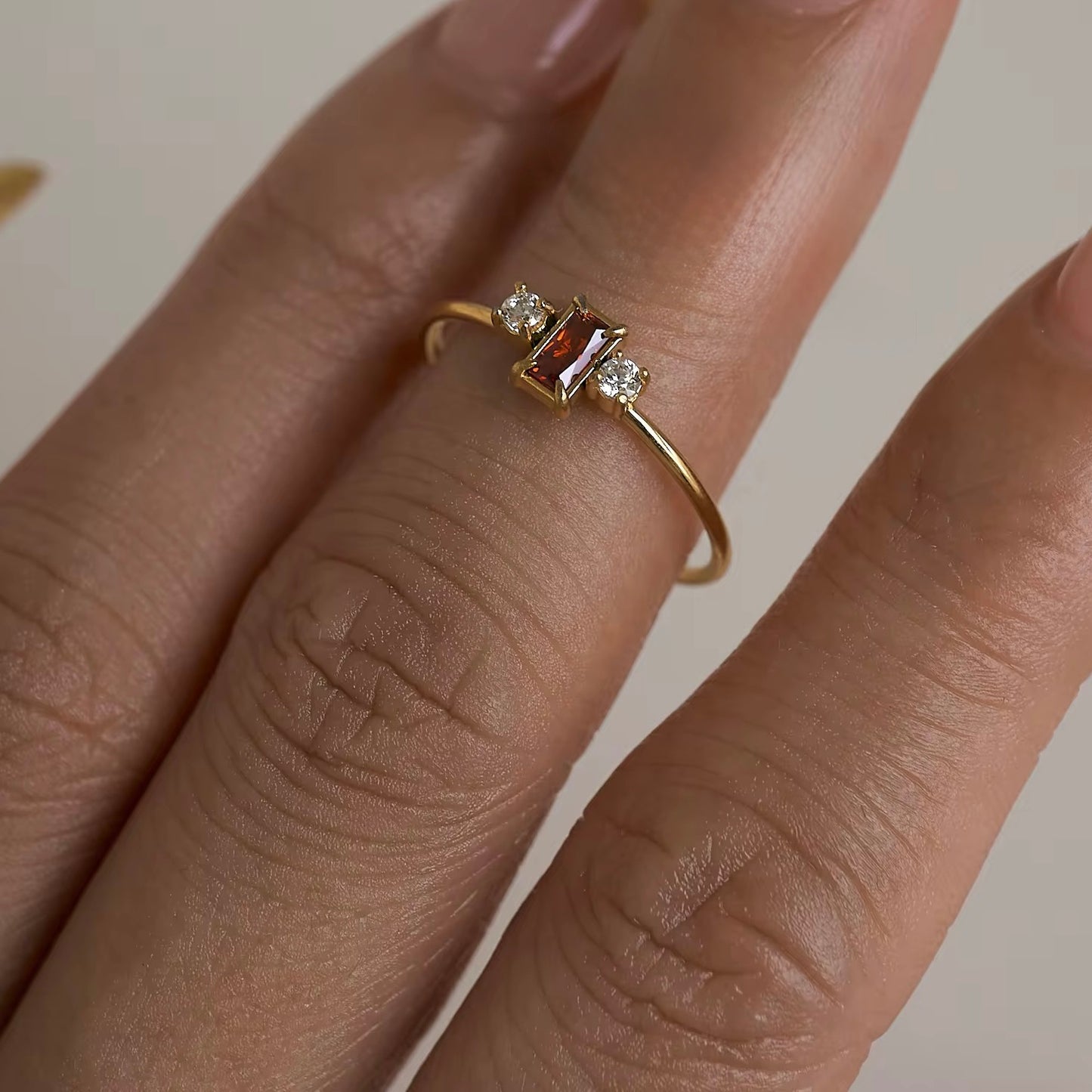 Hadeel Ring - 18K Gold Plated