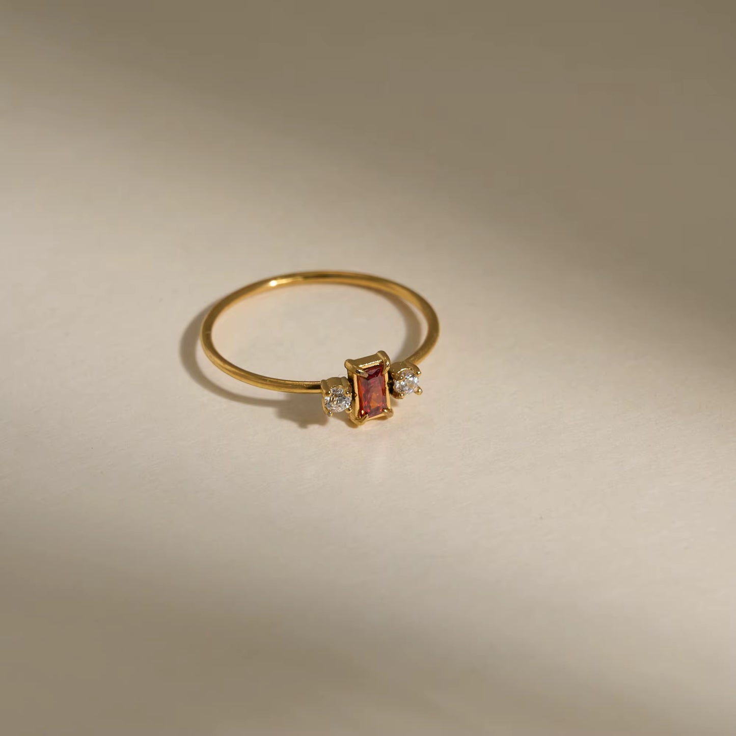 Hadeel Ring - 18K Gold Plated