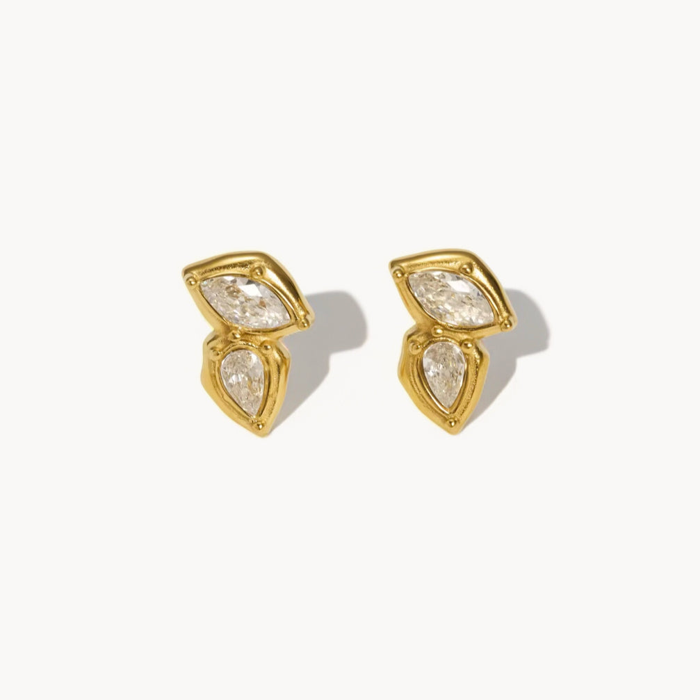 Layla Earring - 18K Gold Plated image 0