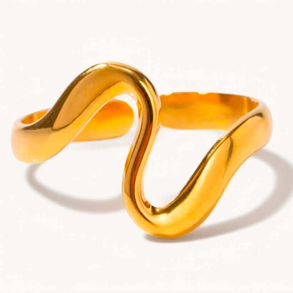 Nihal Ring - 18K Gold Plated image 1