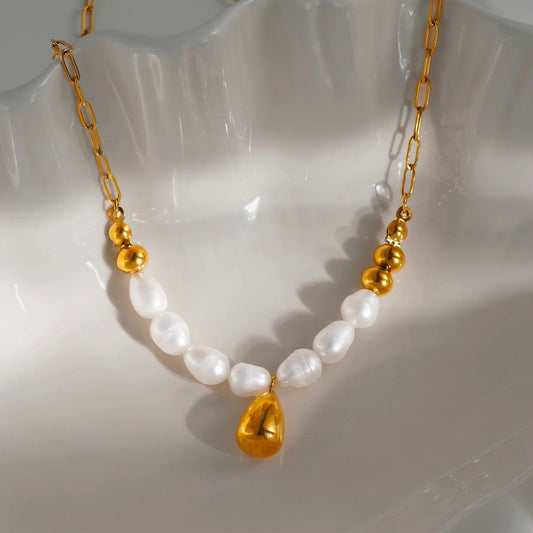 Oceana Necklace - 18K Gold Plated image 2