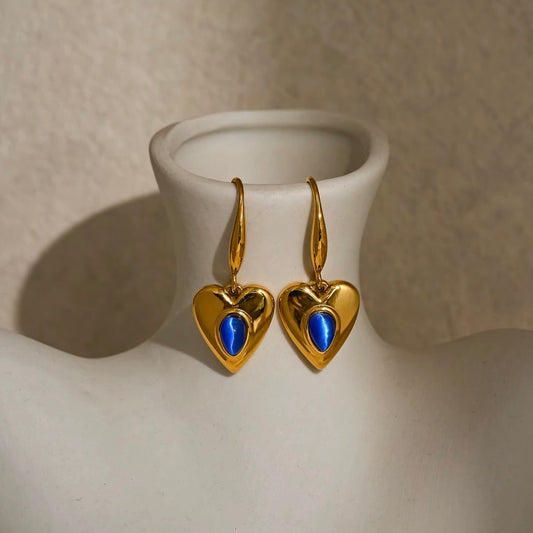 Amora Earrings - 18K Gold Plated image 1