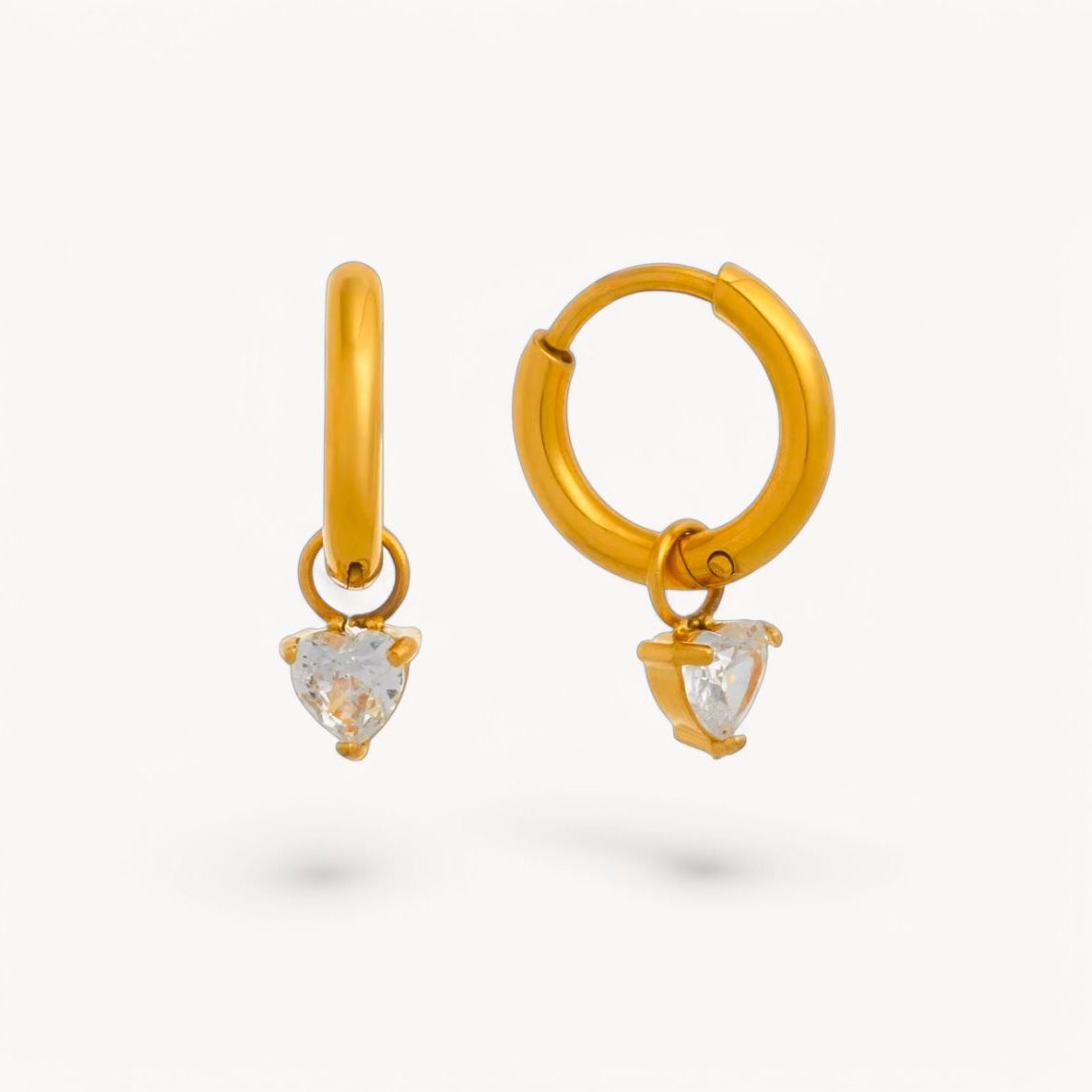 Luna Earrings - 18K Gold Plated image 0