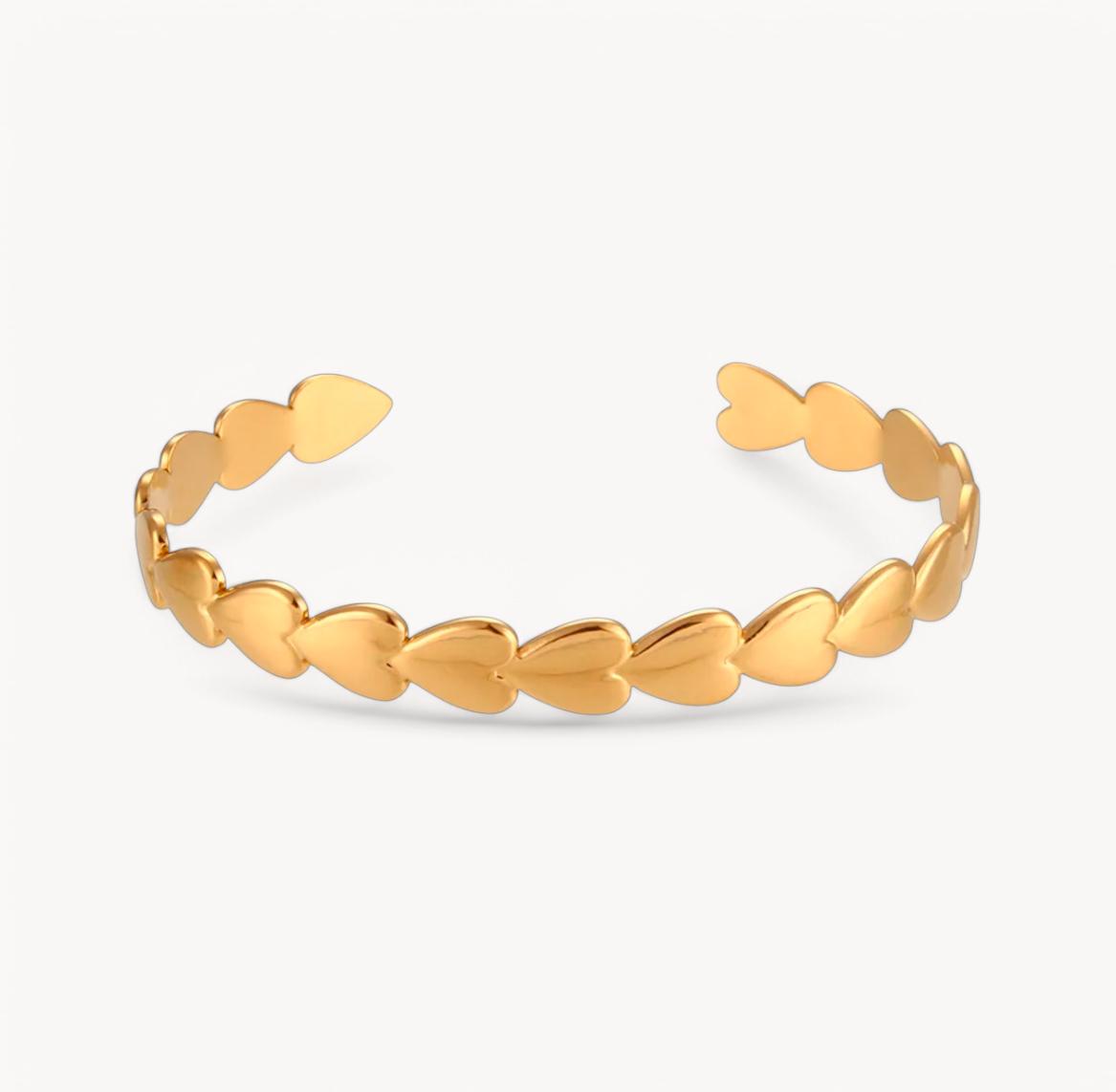 Heartia Bracelet - 18K Gold Plated image 0