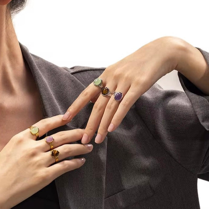 Aya Ring - 18K Gold Plated  image 3