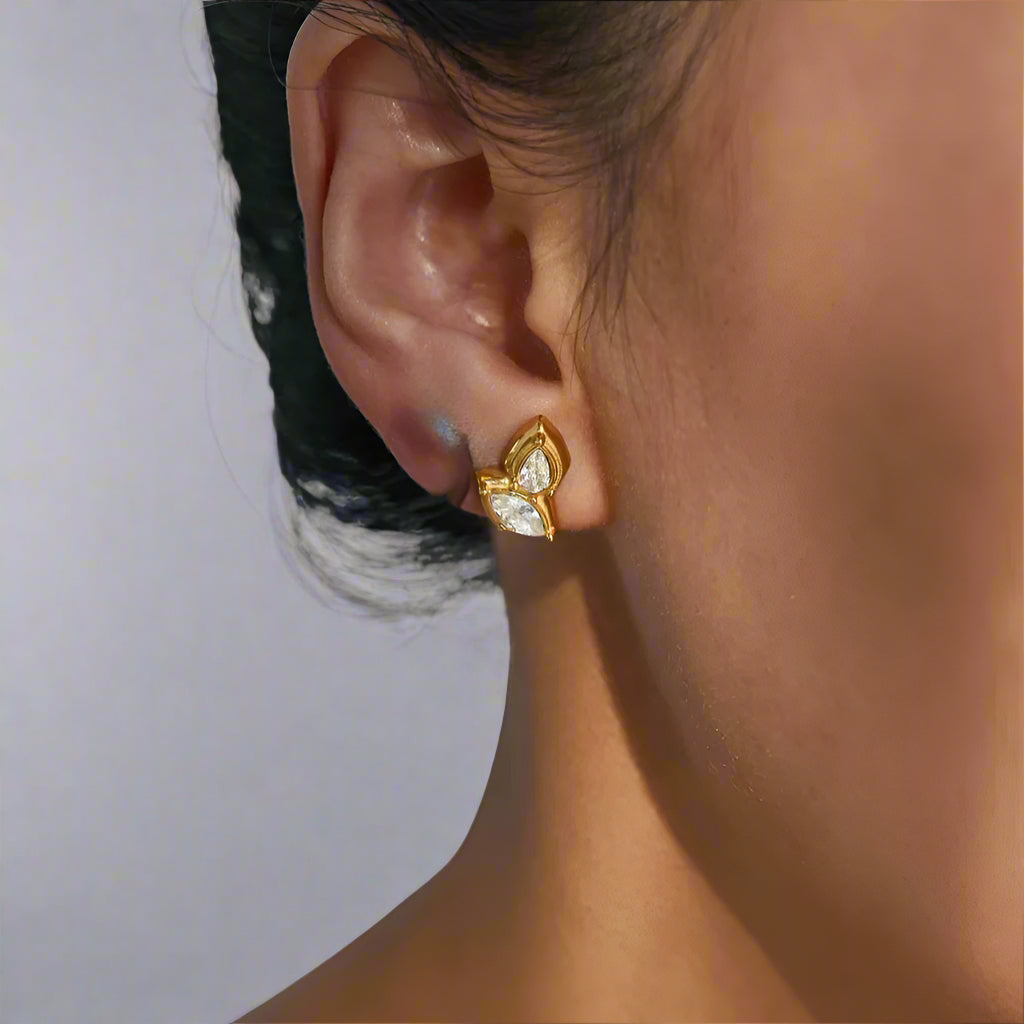 Layla Earring - 18K Gold Plated image 1