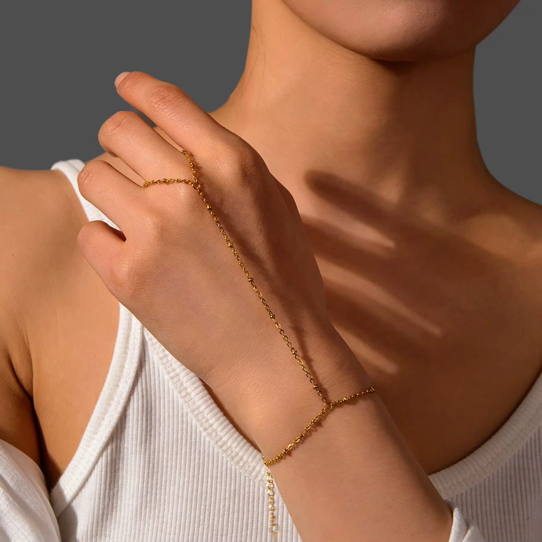 Flora Bracelet - 18K Gold Plated image 1
