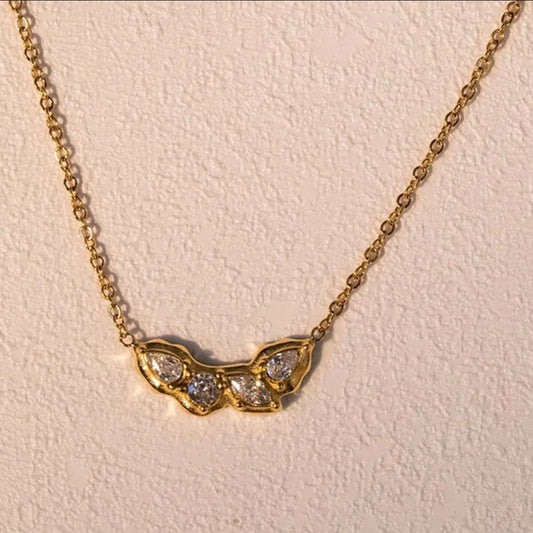 Vera Necklace - 18K Gold Plated image 2