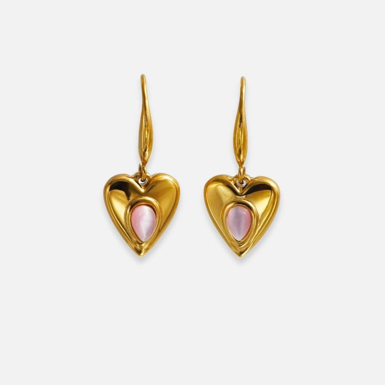 Amora Earrings - 18K Gold Plated image 3
