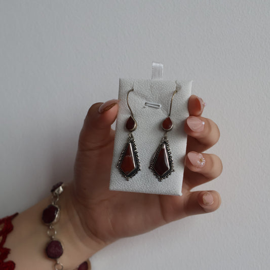 Agate Earring