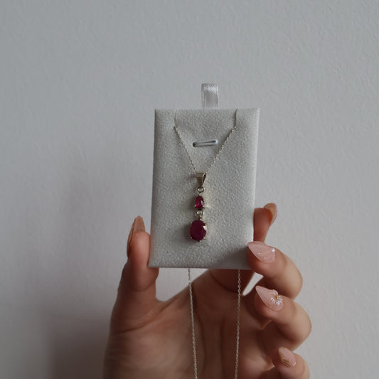 Afghanistan Jegdalek Ruby Necklace