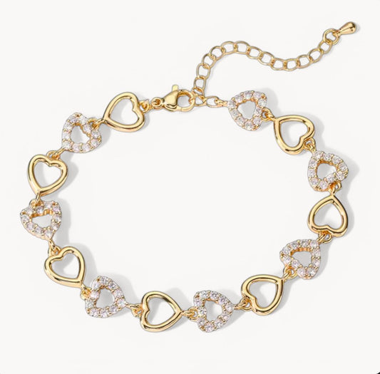 Everheart bracelet - 18K Gold Plated image 0