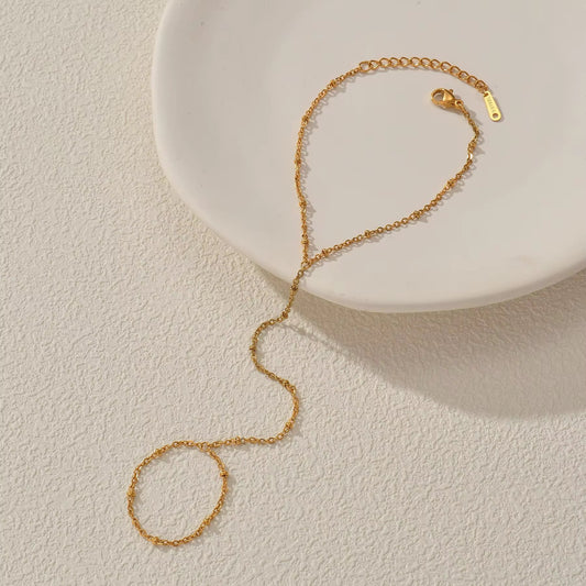 Flora Bracelet - 18K Gold Plated image 0